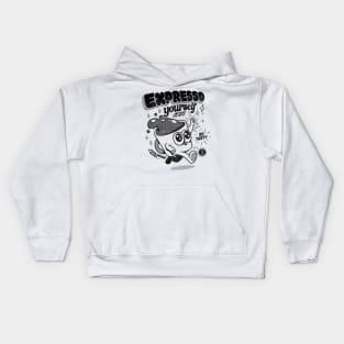 Expresso Yourself! Kids Hoodie